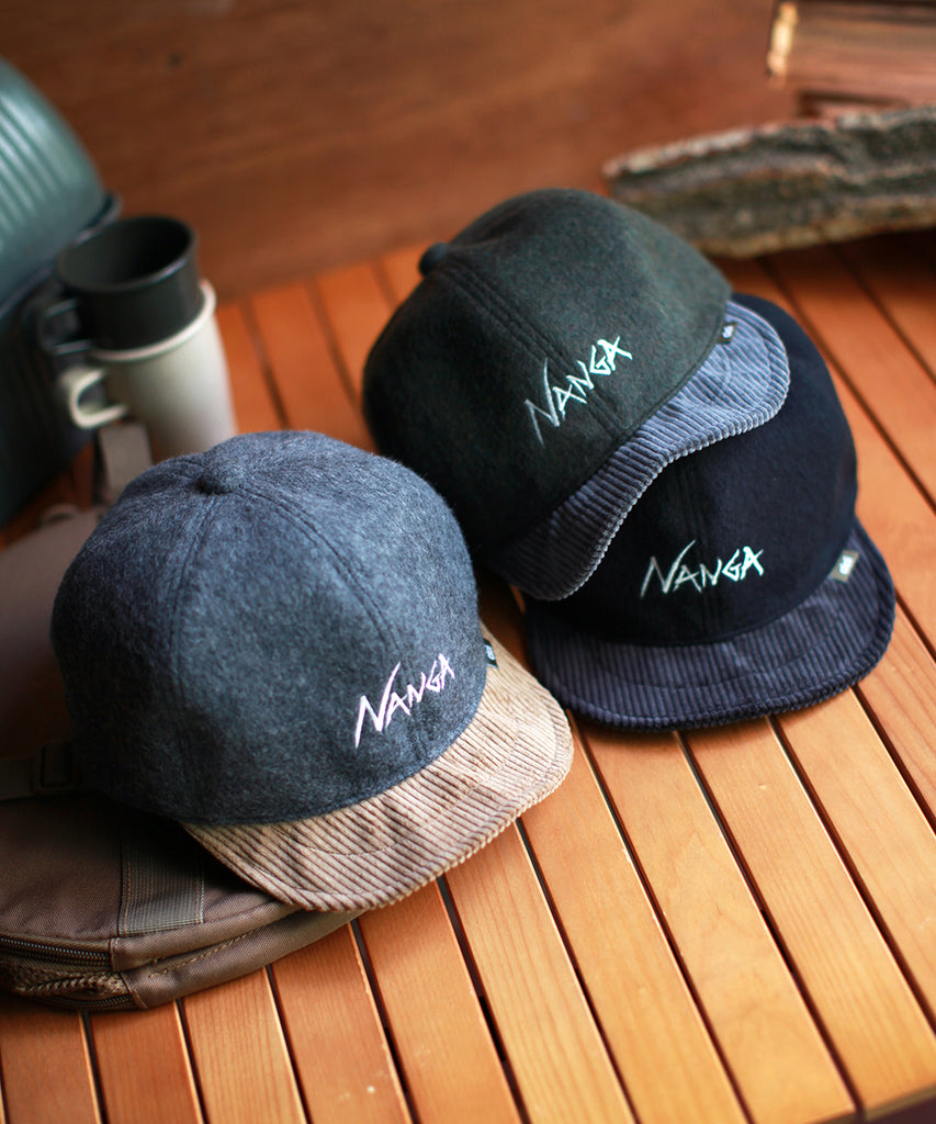NANGA × Clef CORDY DOWN BOA CAP ブラック - 帽子