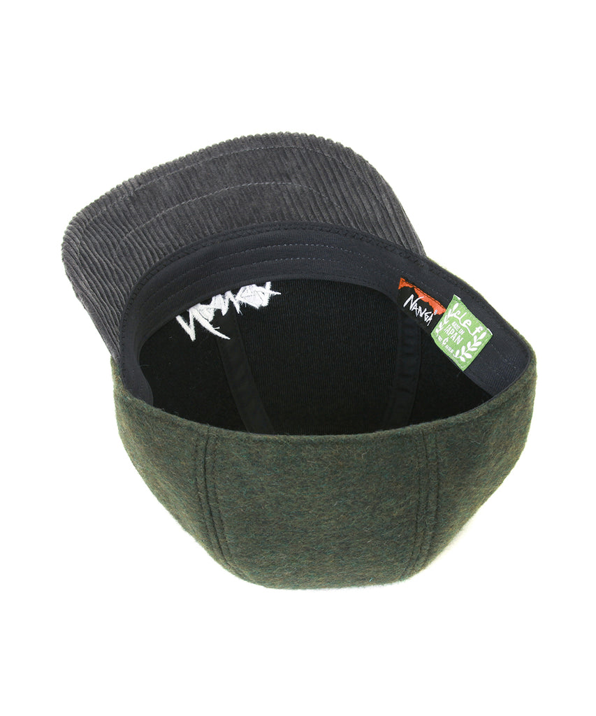 今なら送料無料 NANGA Clef CORAL FLEECE B. CAP clef gray - 帽子