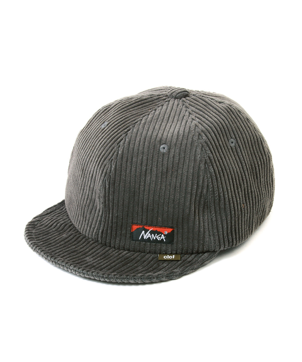 NANGA Clef CORD B . CAP BLACK nanga クレ - 帽子