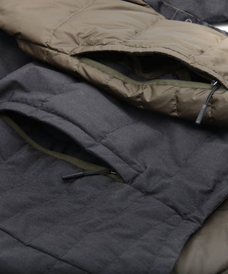 NAC016 "NANGA x Clef" Reversible TAKIBI DAYLY DOWN JACKET