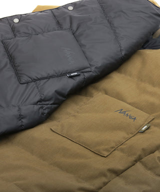 NAC016 "NANGA x Clef" Reversible TAKIBI DAYLY DOWN JACKET