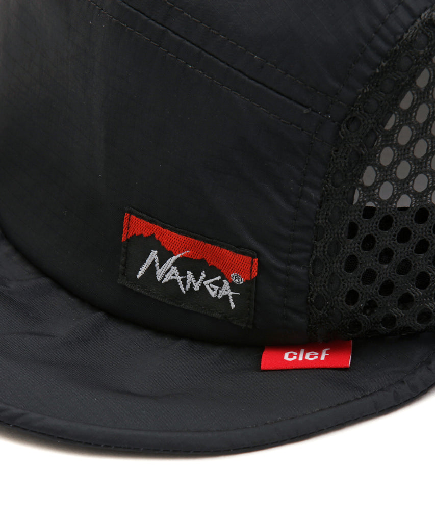 【新品】NANGA x Clef AURORA JET CAP BLACK 黒
