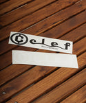 Clef 아이콘 및 로고 "서핑"스티커